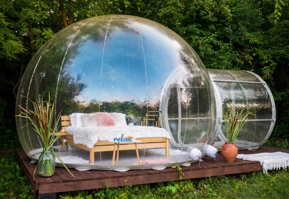 bubble hut tent