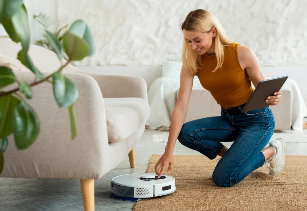 self cleaning robot vacuum and mop